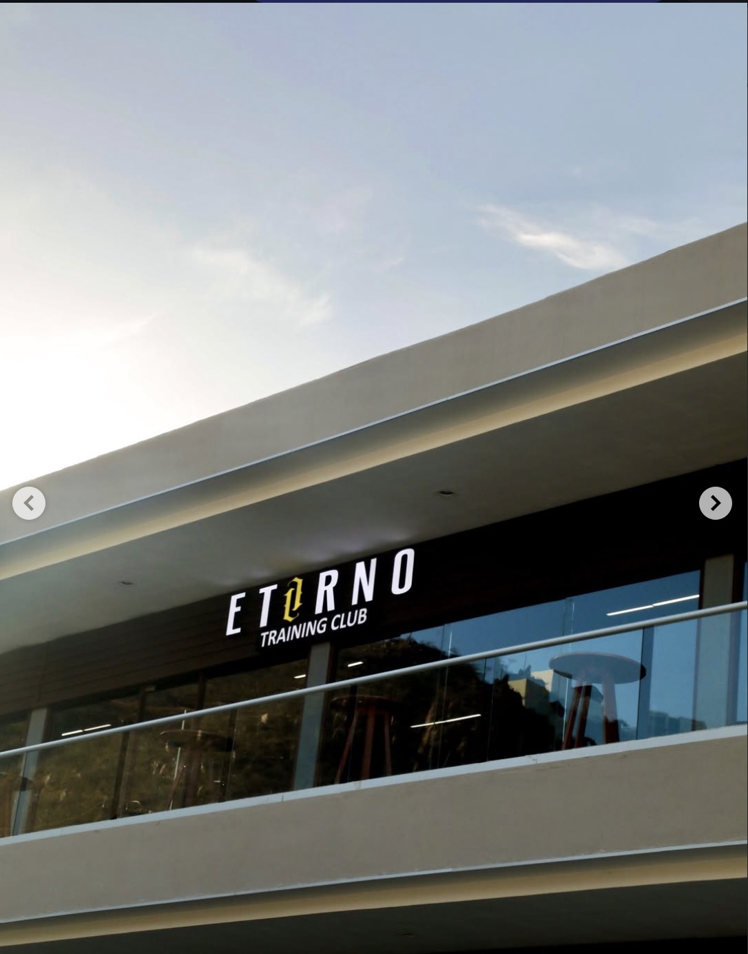 Exterior y areas comunes de Eterno Training Club