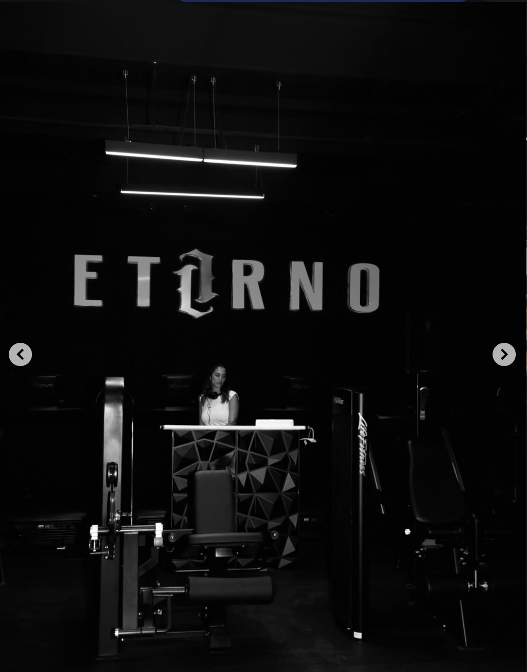 Recepcion de Eterno Training Club